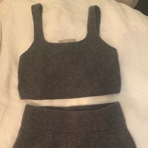 Everlane wool blend lounge set
